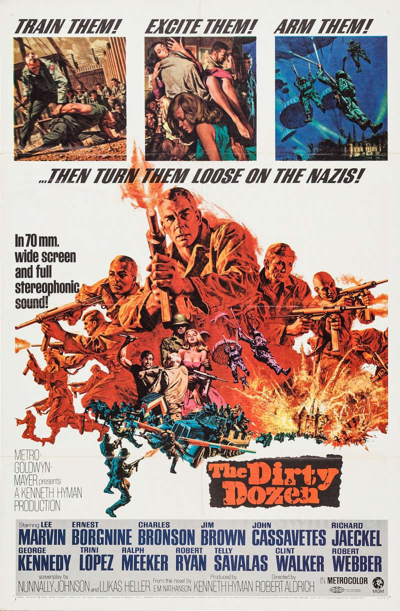 The Dirty Dozen 1967 Bluray